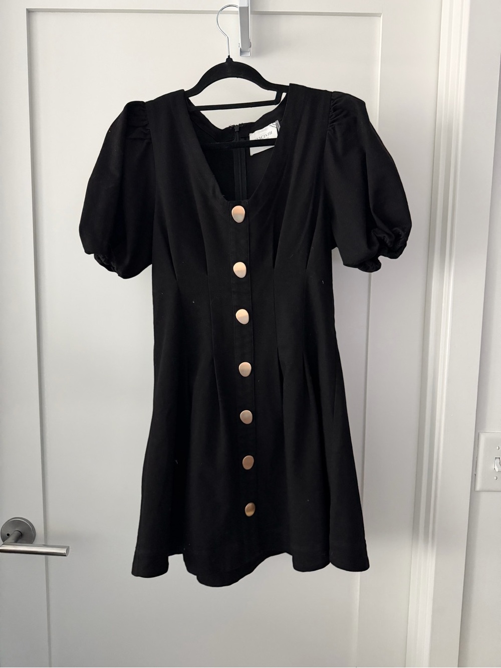 Tuckernuck Black Denim Emilia Mini Dress